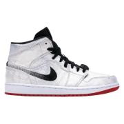 Beperkte oplage Air Jordan 1 Mid Nike , Gray , Heren