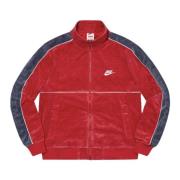 Rood Velours Trainingsjack Limited Edition Nike , Red , Heren