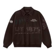 Beperkte oplage Rugby Sweater Donkerbruin Travis Scott , Brown , Heren