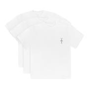 Beperkte Oplage CJ T-Shirt Pak Wit Travis Scott , White , Heren