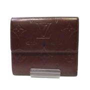 Pre-owned Fabric wallets Louis Vuitton Vintage , Brown , Dames