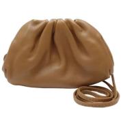 Pre-owned Fabric shoulder-bags Bottega Veneta Vintage , Brown , Dames