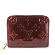 Pre-owned Leather wallets Louis Vuitton Vintage , Brown , Dames