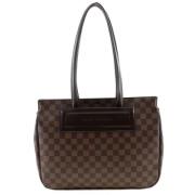 Pre-owned Fabric totes Louis Vuitton Vintage , Brown , Dames