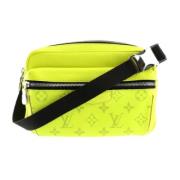 Pre-owned Fabric louis-vuitton-bags Louis Vuitton Vintage , Green , Da...