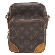 Pre-owned Fabric louis-vuitton-bags Louis Vuitton Vintage , Brown , Da...