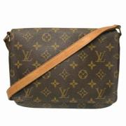 Pre-owned Fabric louis-vuitton-bags Louis Vuitton Vintage , Brown , Da...