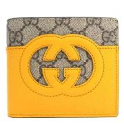 Pre-owned Leather wallets Gucci Vintage , Multicolor , Dames