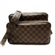 Pre-owned Fabric louis-vuitton-bags Louis Vuitton Vintage , Brown , Da...