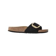 Madrid Big Buckle Sandalen Birkenstock , Black , Dames