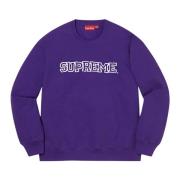 Paarse Shattered Logo Crewneck Limited Edition Supreme , Purple , Here...