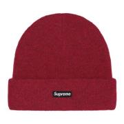 Beperkte oplage Mohair Beanie Rood Supreme , Red , Unisex