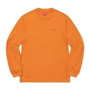 Beperkte Oplage Donker Oranje Longsleeve Tee Supreme , Orange , Heren