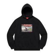 Beperkte oplage Thrasher Hoodie Zwart Supreme , Black , Heren