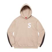 Limited Edition S Logo Split Hoodie Supreme , Beige , Heren