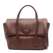 Omkeerbare Leren Mini Tas Tod's , Brown , Dames