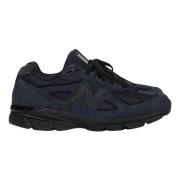 Beperkte Editie Navy 990v4 JJJJound New Balance , Blue , Heren