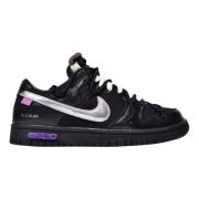 Beperkte oplage Off-White Dunk Low Zwart Nike , Black , Heren