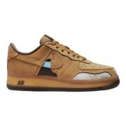 Limited Edition Cut Out Wheat Sneakers Nike , Brown , Heren