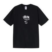 Beperkte oplage Stussy International T-shirt Zwart Nike , Black , Here...