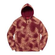 Bleached Leopard Hooded Sweatshirt Supreme , Multicolor , Heren