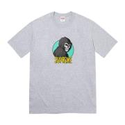 Reaper Tee Limited Edition Heather Grey Supreme , Gray , Heren