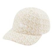 Monogram Denim 6-Panel Hat Tan Supreme , Beige , Unisex