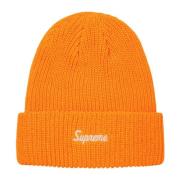 Neon Orange Loose Gauge Beanie Supreme , Orange , Unisex