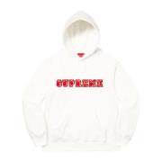 Witte Kant Hoodie Beperkte Oplage Supreme , White , Heren