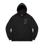 Beperkte Oplage Logo Hoodie Zwart Supreme , Black , Heren