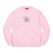 Beperkte Oplage Lichtroze Crewneck Supreme , Pink , Heren