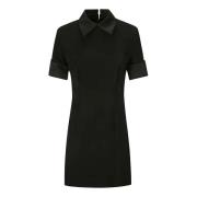 Cipro Korte Jurk Sportmax , Black , Dames