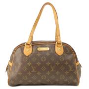 Pre-owned Canvas louis-vuitton-bags Louis Vuitton Vintage , Brown , Da...