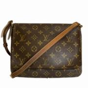 Pre-owned Fabric louis-vuitton-bags Louis Vuitton Vintage , Brown , Da...