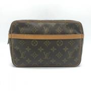 Pre-owned Canvas louis-vuitton-bags Louis Vuitton Vintage , Brown , Da...