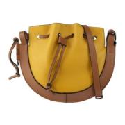 Pre-owned Fabric shoulder-bags Loewe Pre-owned , Yellow , Dames