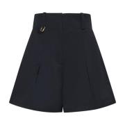 Zwarte Shorts Jacquemus , Black , Dames