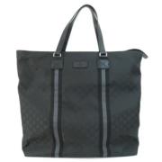 Pre-owned Nylon gucci-bags Gucci Vintage , Black , Dames