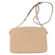 Pre-owned Plastic shoulder-bags Michael Kors Pre-owned , Beige , Dames