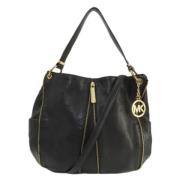 Pre-owned Leather handbags Michael Kors Pre-owned , Black , Dames