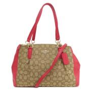 Pre-owned Canvas handbags Coach Pre-owned , Brown , Dames