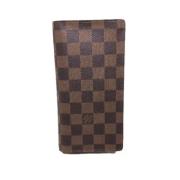 Pre-owned Canvas wallets Louis Vuitton Vintage , Brown , Dames