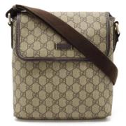 Pre-owned Leather gucci-bags Gucci Vintage , Beige , Dames