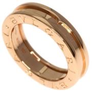 Pre-owned Rose Gold rings Bvlgari Vintage , Pink , Dames