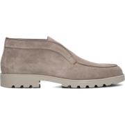 Slip-Ons Sue Spiegel Taupe Santoni , Beige , Heren