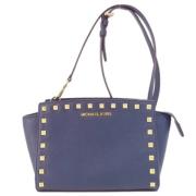 Pre-owned Plastic shoulder-bags Michael Kors Pre-owned , Blue , Dames