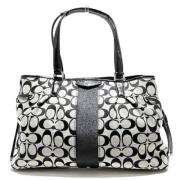 Pre-owned Fabric totes Coach Pre-owned , Black , Dames