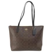 Pre-owned Plastic totes Coach Pre-owned , Brown , Dames