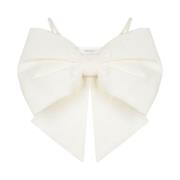 Natuurlijke Linnen Strik Bralette Nina Ricci , White , Dames