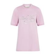 Merci Nina T-Shirt in Licht Lille Nina Ricci , Pink , Dames